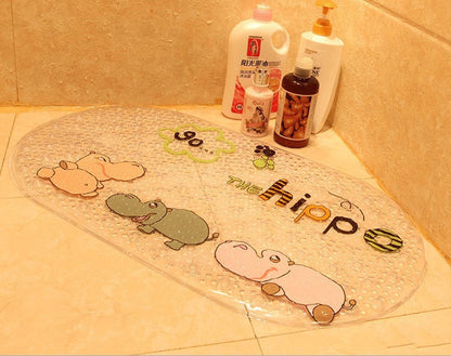 Cartoon bathroom PVC mat