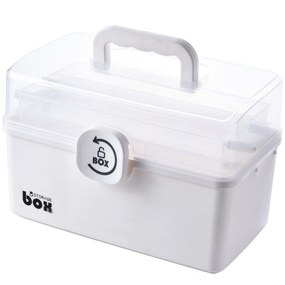 Household Medicine Storage Box Children's Large Capacity Portable Medicine Box