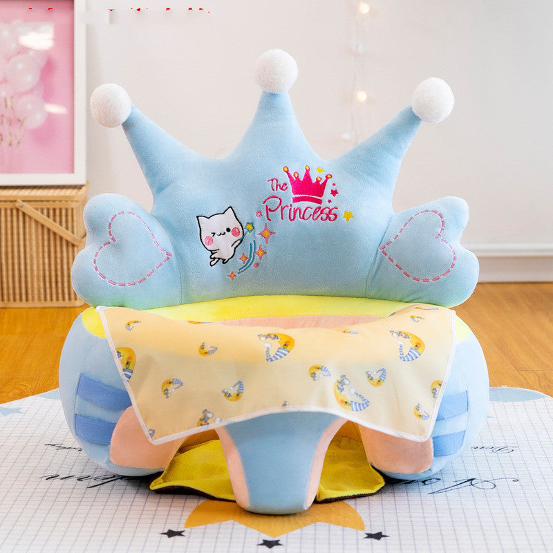 Baby Sofa Support Seat Cover Washable Toddlers Learning To Sit Plush Chair