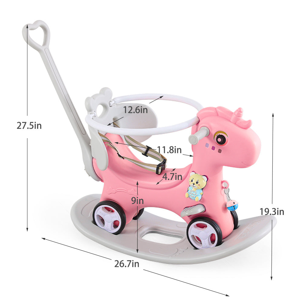 Rocking Horses For Toddlers, Balance Bike Riding Toys