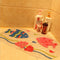 Cartoon bathroom PVC mat