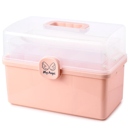 Household Medicine Storage Box Children's Large Capacity Portable Medicine Box