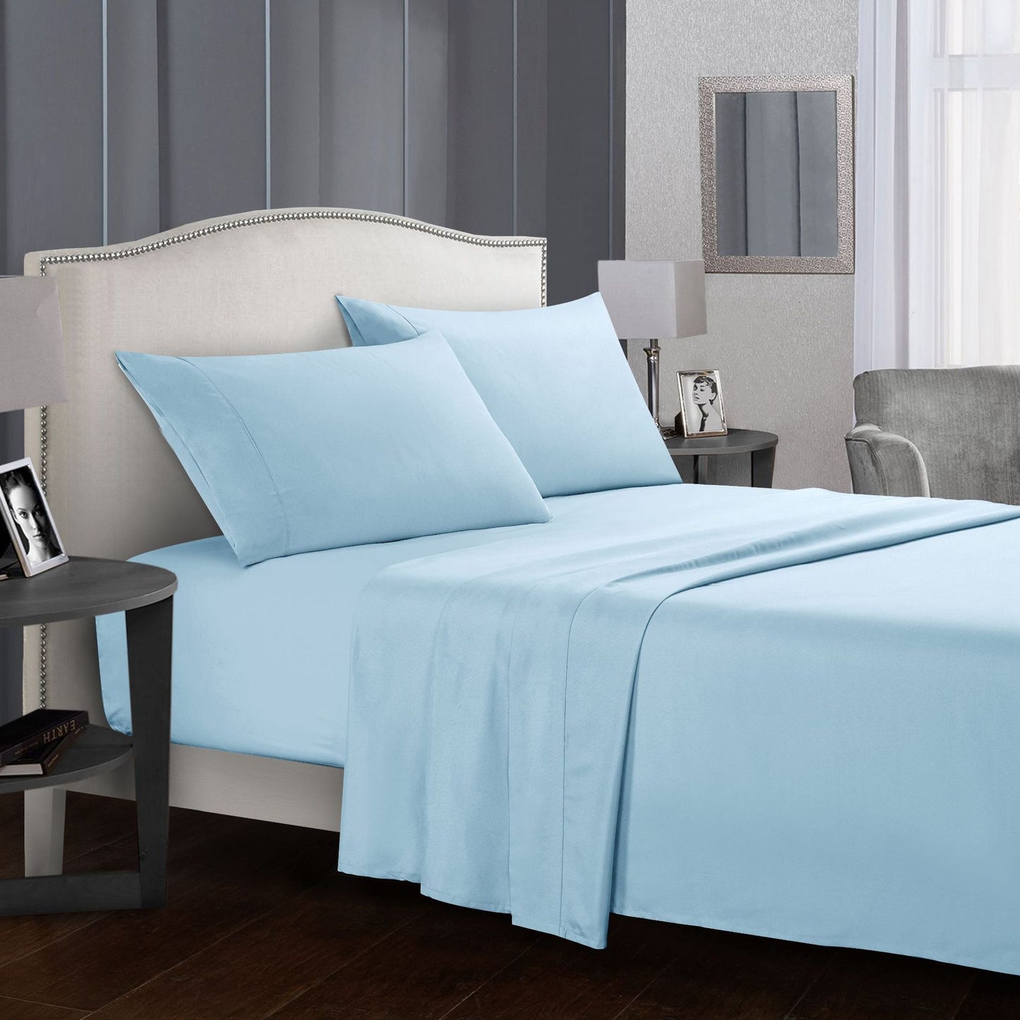 Four-piece bed sheet set