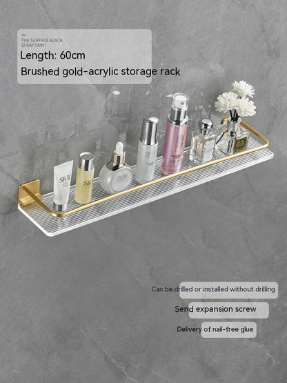 Acrylic Bathroom Storage Rack Bathroom Towels Storage Rack