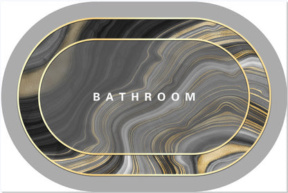 Diatomaceous Earth Bathroom Mat