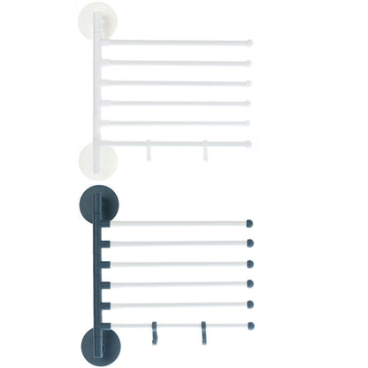 Perforation-free Multi-purpose Rotating Towel Rack For Household Products