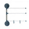 Perforation-free Multi-purpose Rotating Towel Rack For Household Products