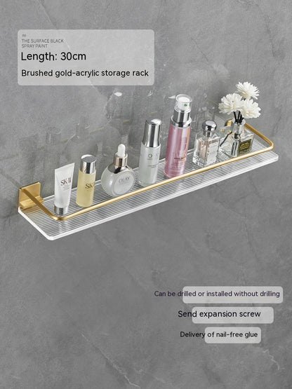 Acrylic Bathroom Storage Rack Bathroom Towels Storage Rack