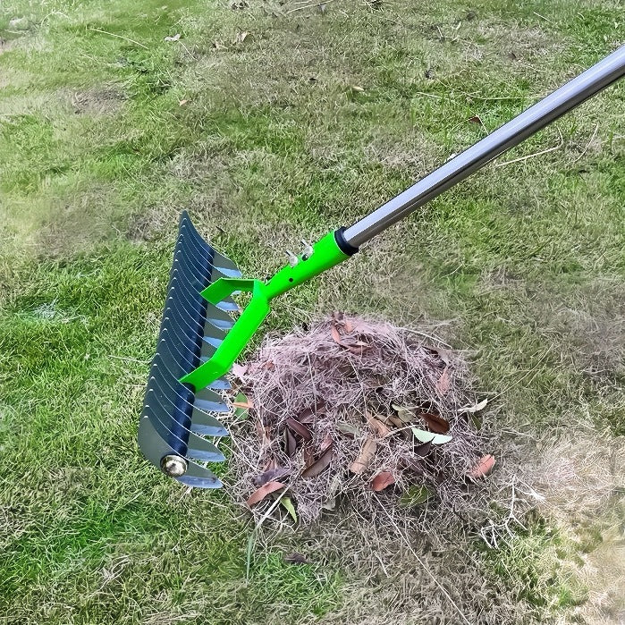 Gardening Tools Lawn Hay Rake Garden Deciduous Rake Soil Ripper Garden Soil Rake